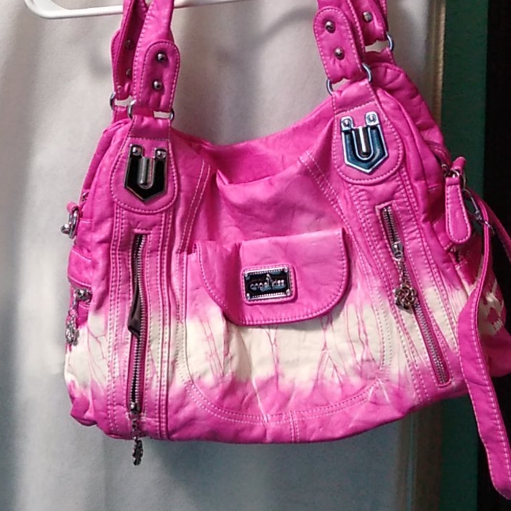 Women's hot pink purse